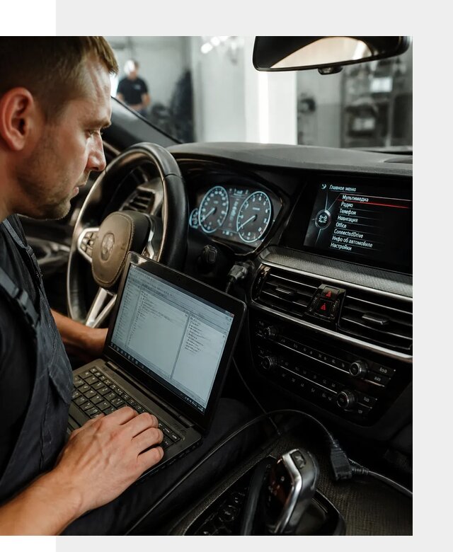 Русификация приборной панели BMW для авто в Реже от компании