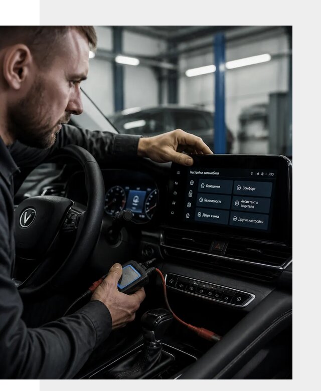 Русификация Changan CS55 и мультимедиа под ключ в Реже