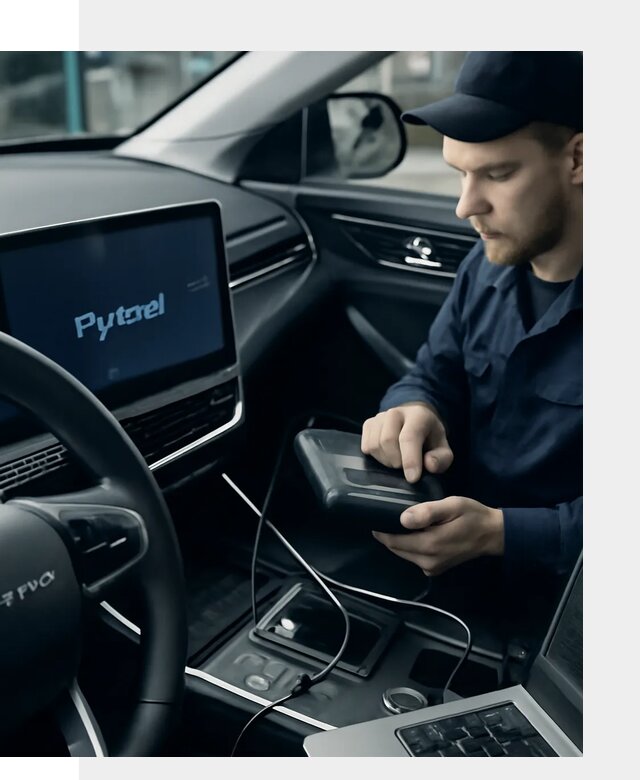 Русификация автомобилей Jetour с адаптацией меню в Реже