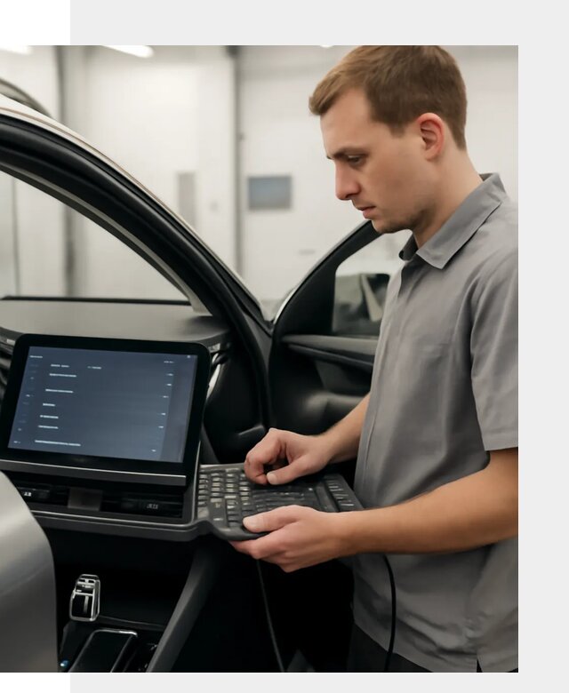 Русификация мультимедиа автомобилей Lynk Co в Реже