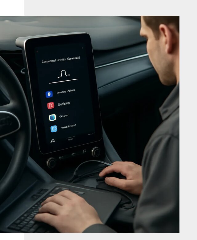 Установка приложений Lynk Co на автомобиль в Реже