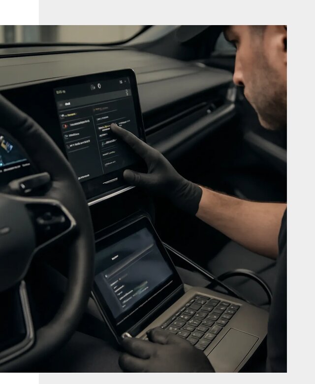 Русификация приборной панели Rising автомобиля в Реже