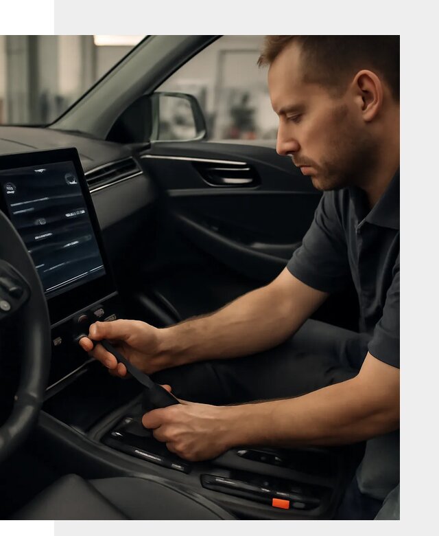 Восстановление автомобиля после русификации в Реже