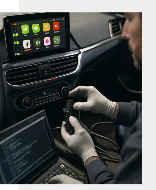 Активация Apple CarPlay в Реже для штатной мультимедиа