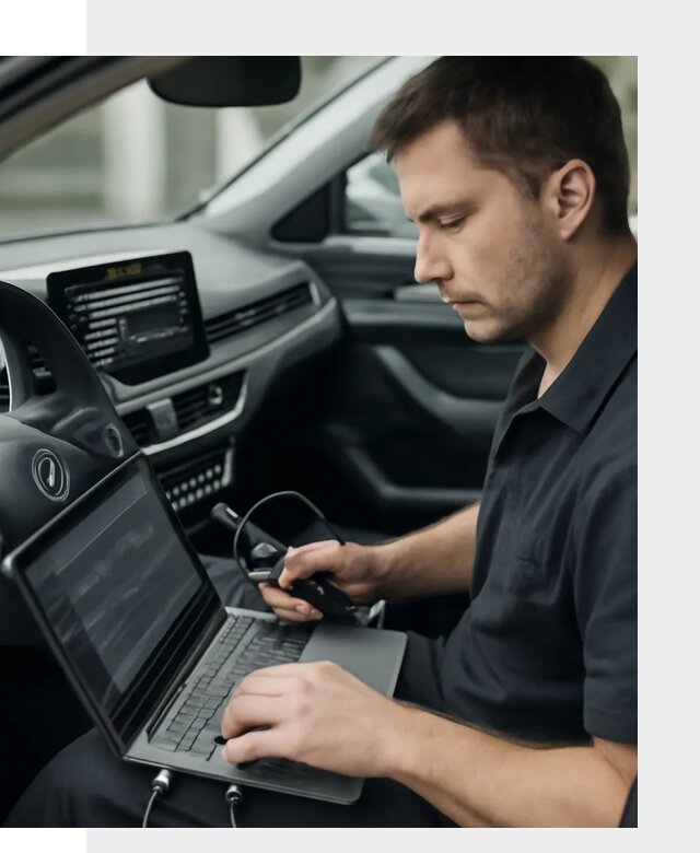 Настройка телематики автомобиля под ключ для авто в Реже