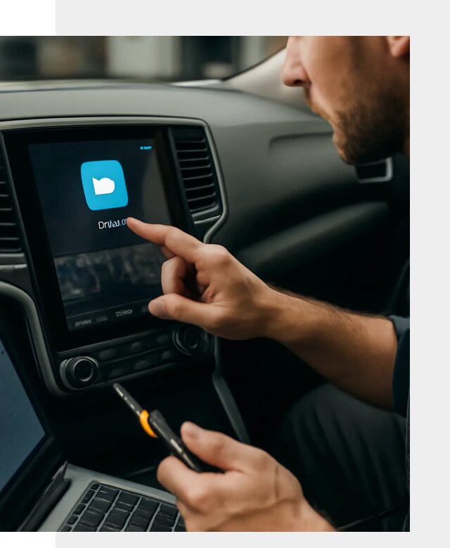 Установка VK Видео на штатный экран автомобиля в Реже