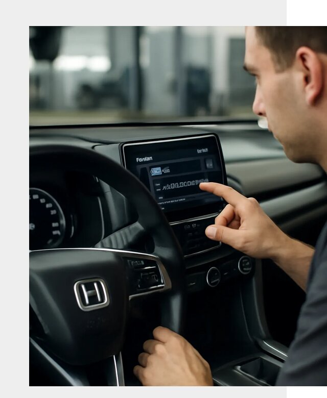 Русификация панели приборов Honda в Реже по цене 5477 ФастМобиль-Реж