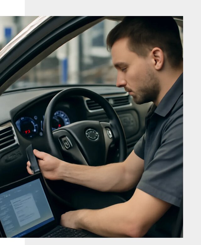 Русификация приборной панели Nissan для авто в Реже