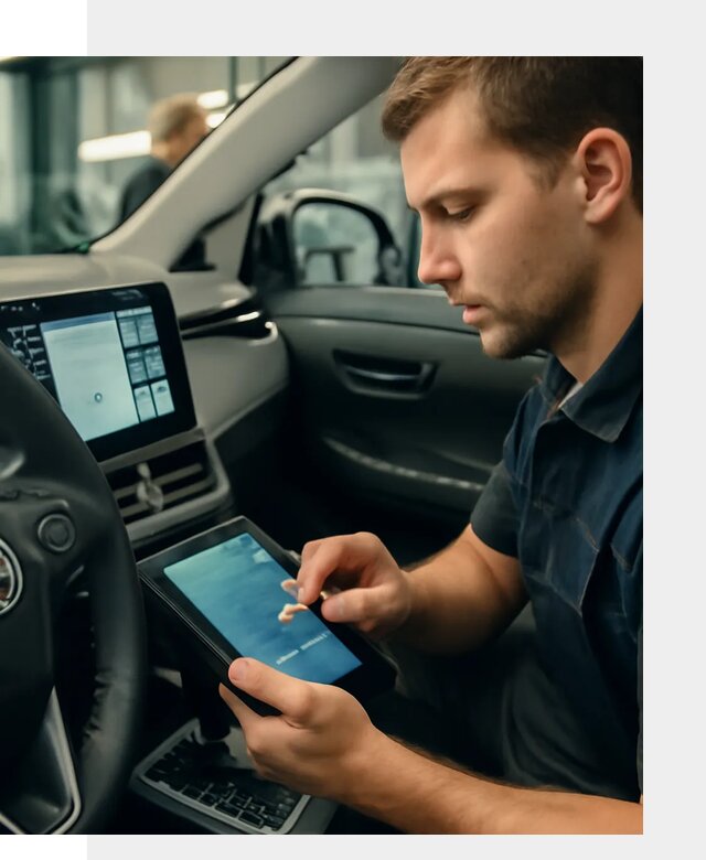 Установка приложений Toyota на мультимедиа в Реже